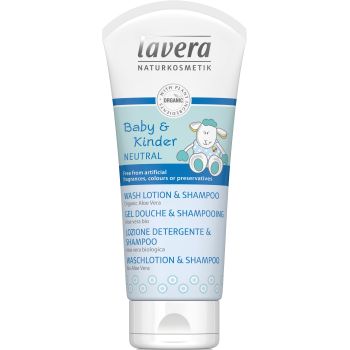 Lavera baby&kinder neutral Reinigungslotion und Shampoo