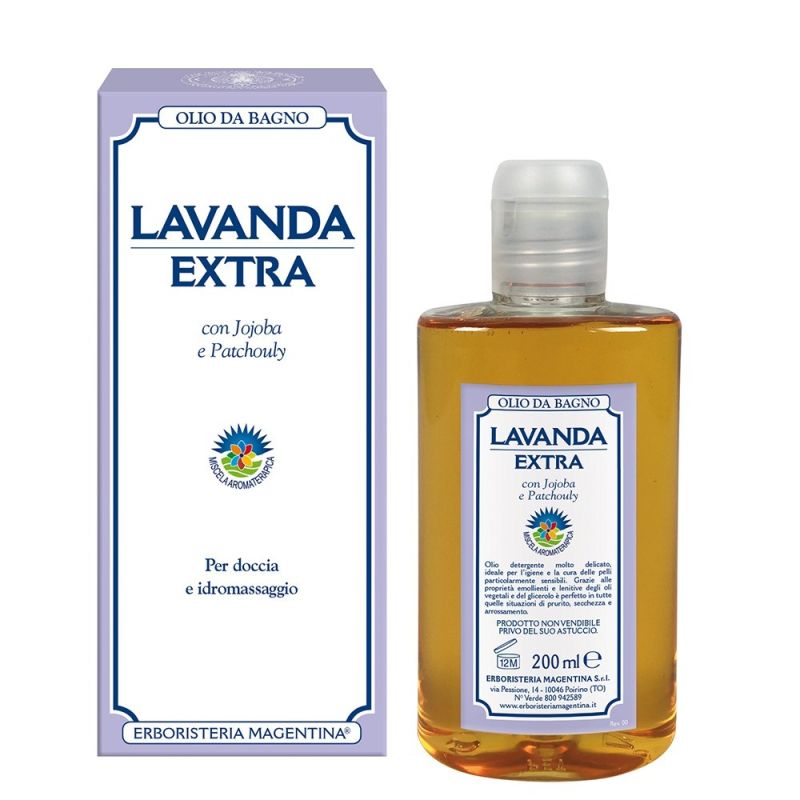 Olio da bagno lavanda extra - erboristeria magentina