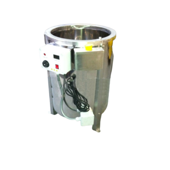 Hervidor separador de cera de miel de acero inoxidable aislado - 150 kg