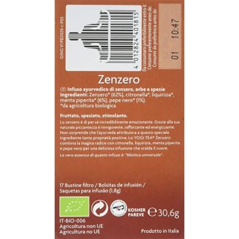 Ingwer - Yogi Tee 17 Filter