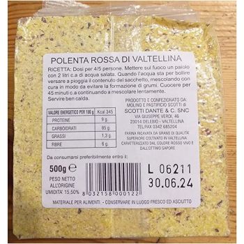 Instant mixed flour for polenta taragna - 500 g