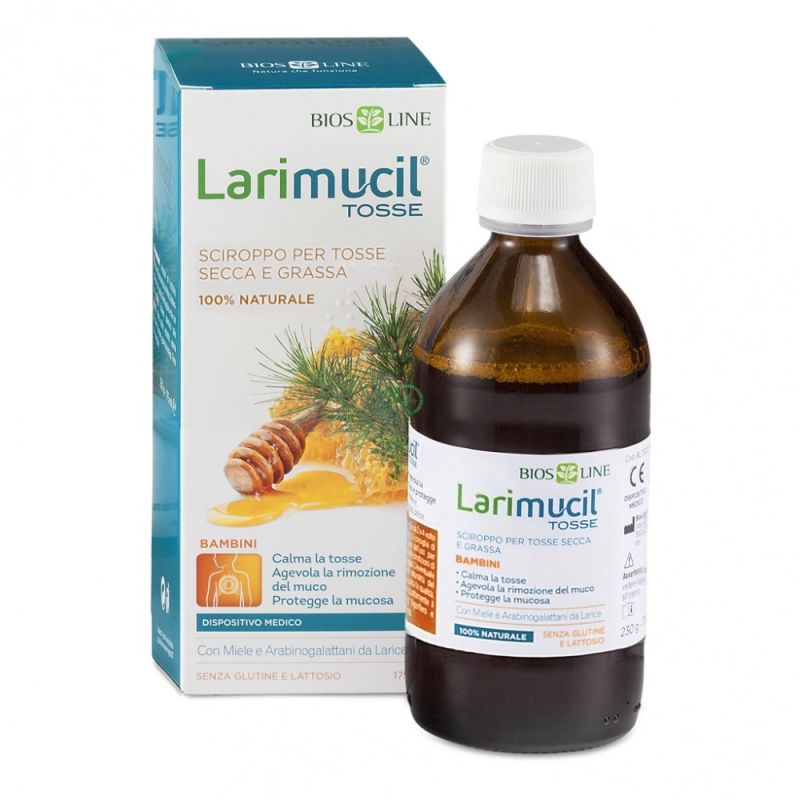 Larimucil tosse bambini - sciroppo 175 ml