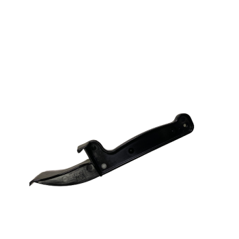 Hebel zum Öffnen des Deckels aus Kunststoff