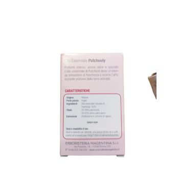 Olio essenziale patchouly 10 ml