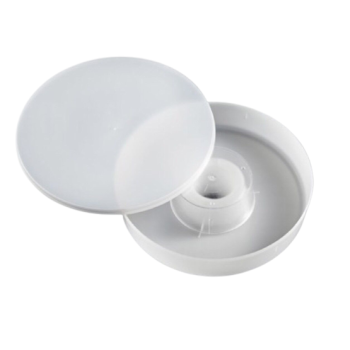 Nutritore in plastica rotondo da 1 litro
