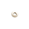Toothed nylon joint ø 14mm hub with threaded hole and grub screw for lega italy extractor