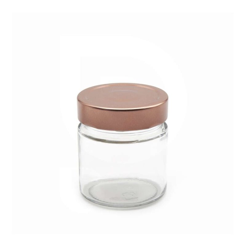 Vaso in vetro ergo 212 to70 alto - 212 ml  con capsula deep h18 t70