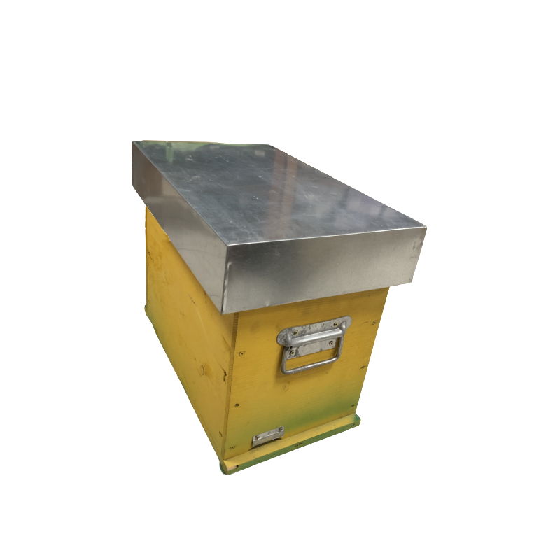 Bienenbeute aus holz zur befruchtung der königin 2 kammern mit rahmen 1/2 nest