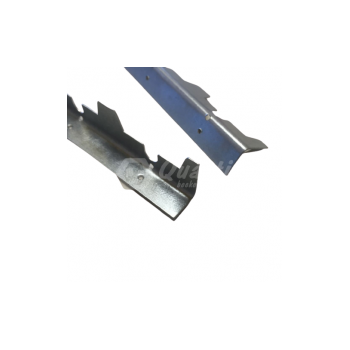 Bodenabstandshalter aus verzinktem Blech mit Bienenschutz, 10/9 Kerben – für Dadant-Beute mit 10 Waben