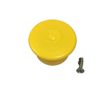 Knob for plastic lid ripeners