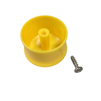 Bouton pour le couvercle de l'arracheuse en plastique