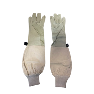 Leather gloves, professional strong, brand (Lega) for beekeeper