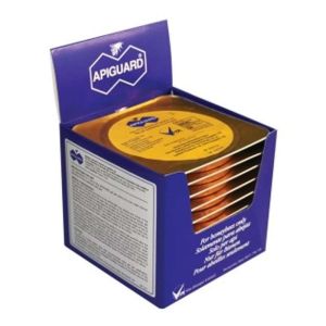 Apiguard - schachtel mit 10 schalen