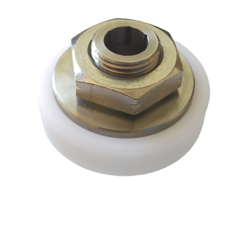 Stainless steel center bushing for alloy motor extractors