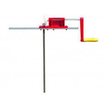 Engranaje cónico de nylon para extractor de miel de aleación con pasador y barra 520 mm