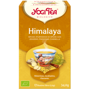 Infuso bio "himalaya" - yogi tea 17 filtri