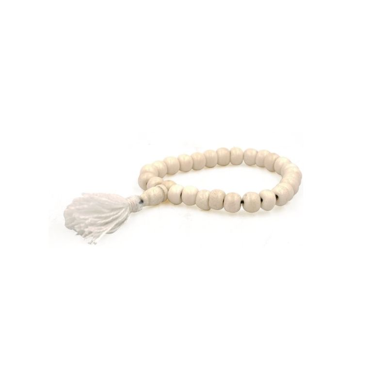 Tibetan white bone bracelet