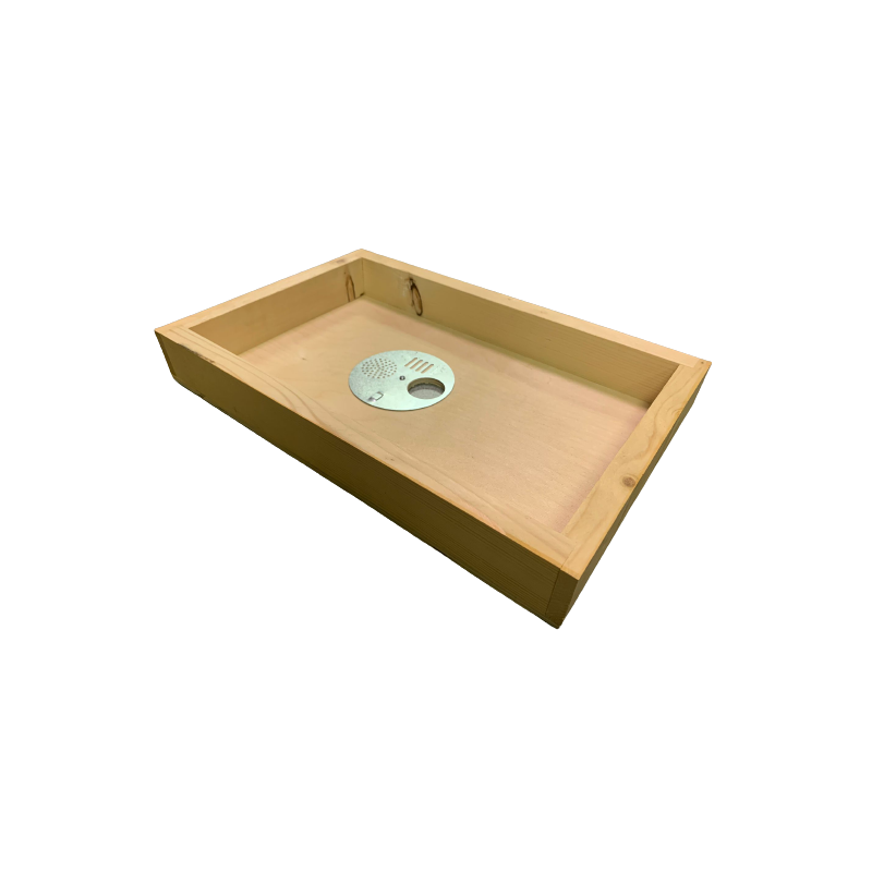 Abdeckplatte aus Holz für D.B.-Beuten mit 7 Waben