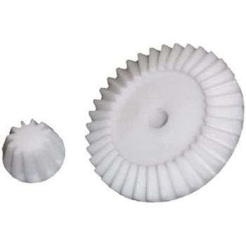 Nylon bevel gears for alloy extractor diameter 110 mm (pair)