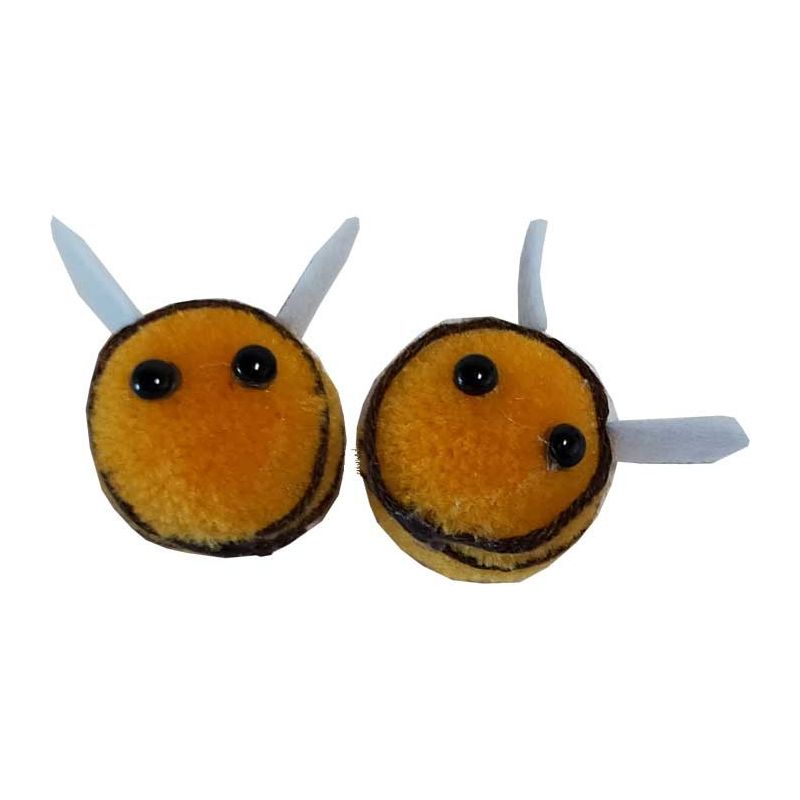 Kleine pelusche-bienen - 2er-pack