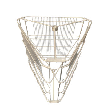 Tangential stainless steel 3-frame nest d.b. basket for giordan Extractor