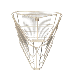 Tangential stainless steel 3-frame nest d.b. basket for giordan Extractor