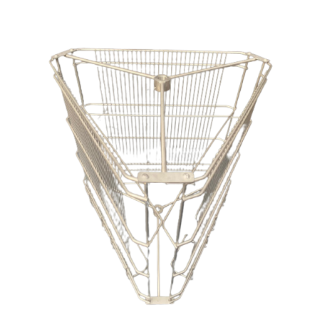 Tangential stainless steel basket for 3 honeycombs d.b. for giordan extractor