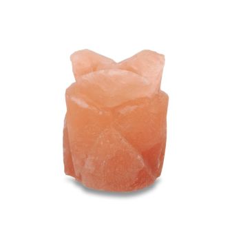 Portalumino “fiore” in sale himalaya