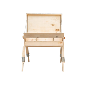 Beehives top bar complete with glass and internal bars (frames)