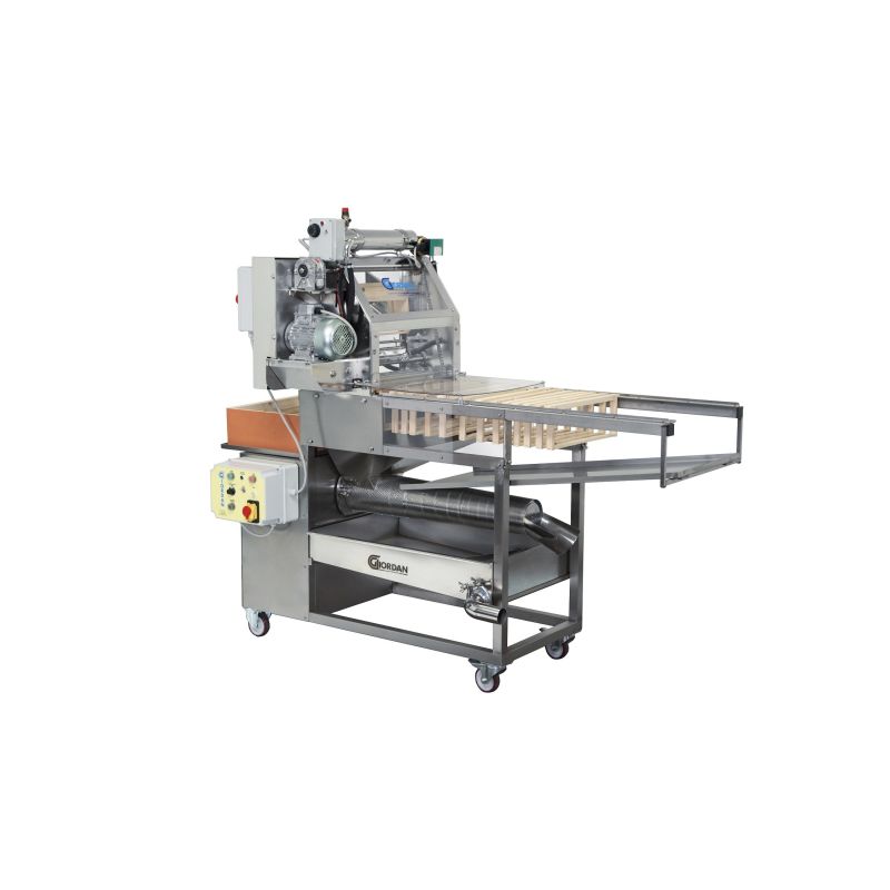 Disopress 2: uncapping machine and press unit