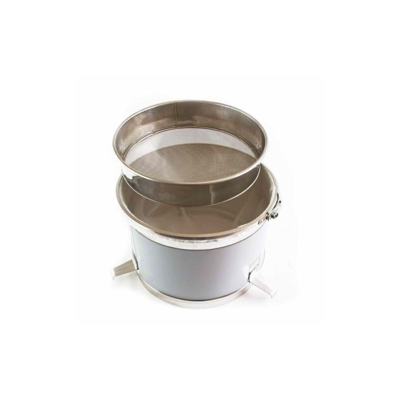Filtro inox doppio piccolo con prefiltro per maturatori da 50 e 100 kg