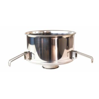 Stainless steel hopper filter with nylon bag for ripeners 50-100kg