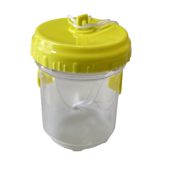 Jar trap for bumblebees and insects