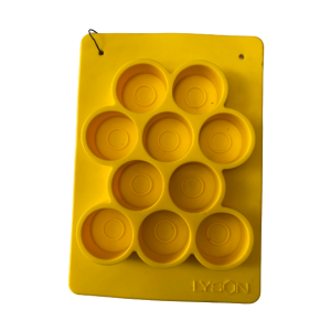 Moule à bougie - forme 10 bougies circulaires