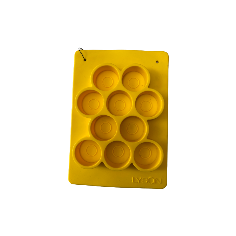 Silicone candle mold - module of 10 circle lights
