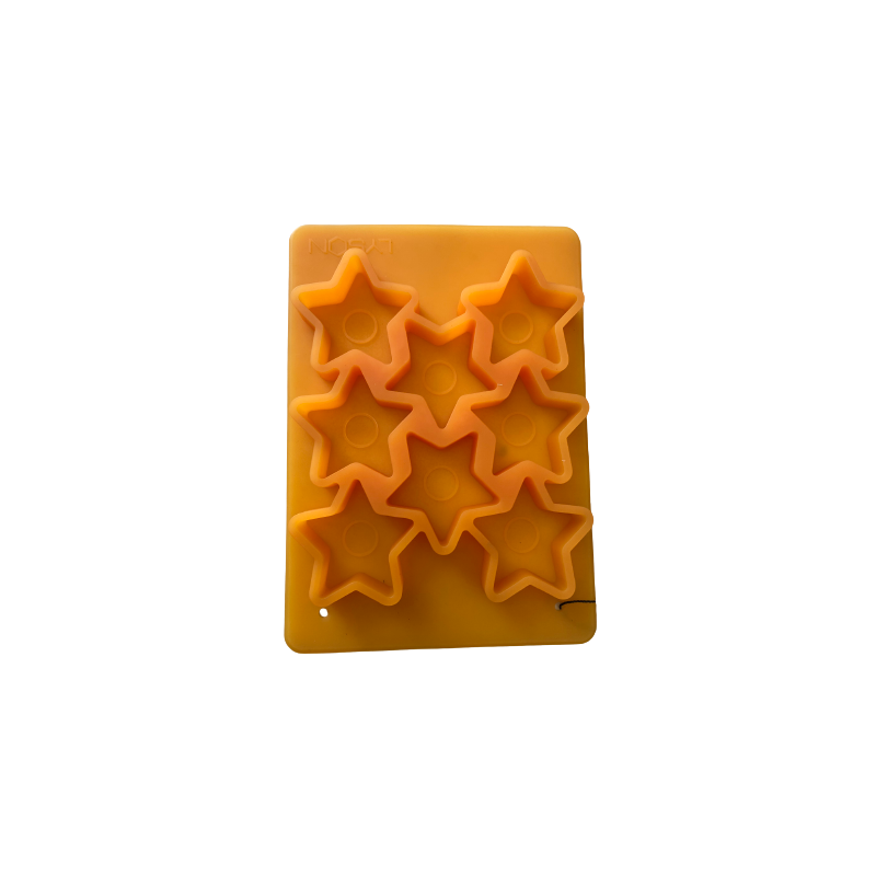 Candle mold- form 8 star candle lights