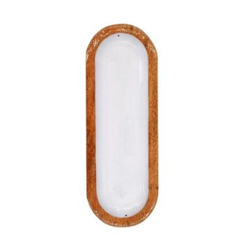 Brenner mit aschestopp aus weißem mangoholz