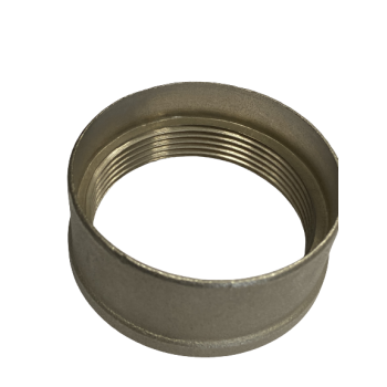 Ecrou à bague chromé pour robinet avec filetage 50 mm - 2".