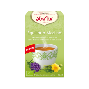 Infusion bio 'équilibre alcalin' - yogi tea 17 filtres