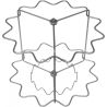 Smelatore radiale "radialnove"motorizzato con cestello in nylon