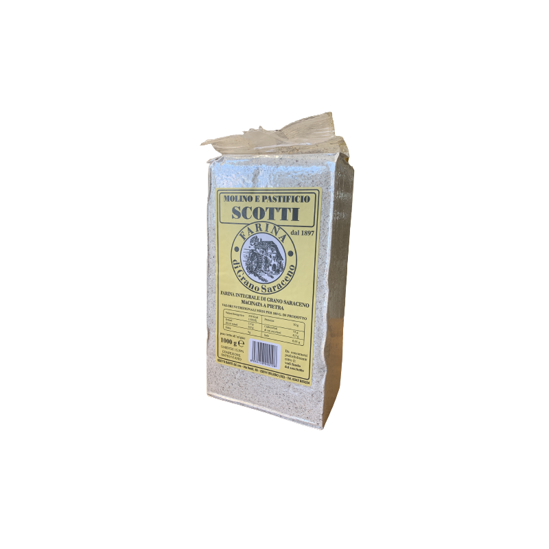 Black whole wheat buckwheat flour 1kg