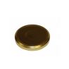 Twist off cap t70 for glass jar - mouth 70 mm -  gold -for sterilization - box of 1190 pieces