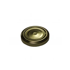 Twist off cap to 53 for glass jar - mouth 53 mm - gold - for sterilizazion - box of 2000 pieces