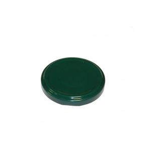 Twist off to 63 cápsula para tarro de cristal - verde - boca 63 mm - para pasteurización - caja de 1440 piezas