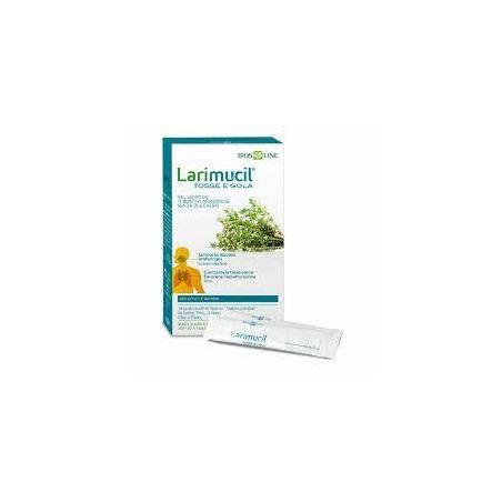 Larimucil cough and throat - oropharyngeal gel - 12 single-dose sachets