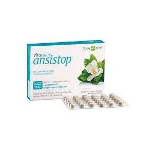 Vitacalm ansistop - integratore per calma e benessere mentale - 60 compresse