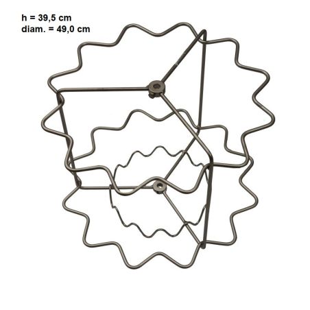 Gabbia radiale inox per smelatore radial 12 lega