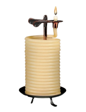 Leonardo time candle - made of beeswax
