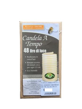 Archimedes or Leonardo time candle refill.