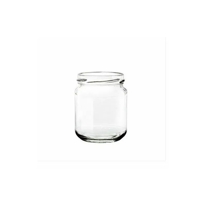 Vaso in vetro cee standard 212 ml liscio con capsula twist-off to 63 Vaso in vetro cee standard 212 ml liscio con capsula twist-off to 63